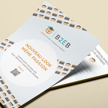 Flyer de B2EB créé par Piment.